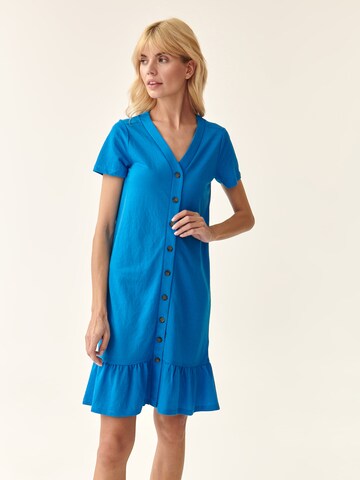 TATUUM Dress in Blue: front