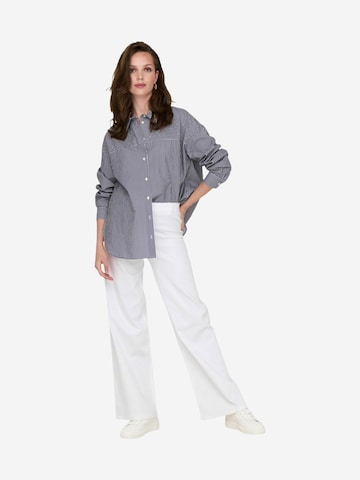 Bootcut Pantaloni 'Jdyiris Stretch Hw Wide Pant Pnt 15341269' di Jaqueline de Yong in bianco