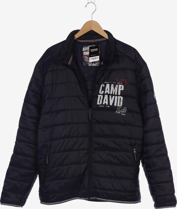 CAMP DAVID Jacket & Coat in XXXL in Blue: front
