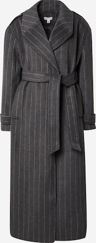 TOPSHOP Демисезонное пальто в Серый: спереди