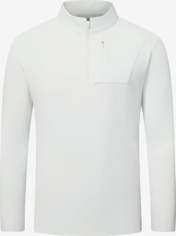 Youthup Shirt 'Durchzug' in White: front