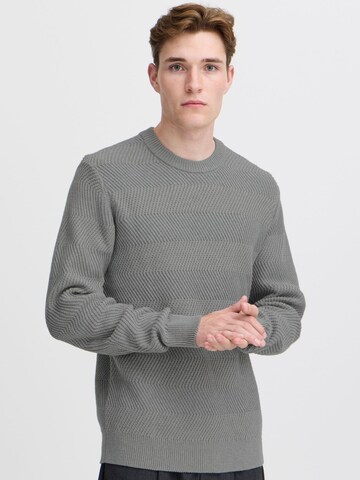 Casual Friday Trui 'KARL' in Grijs: voorkant