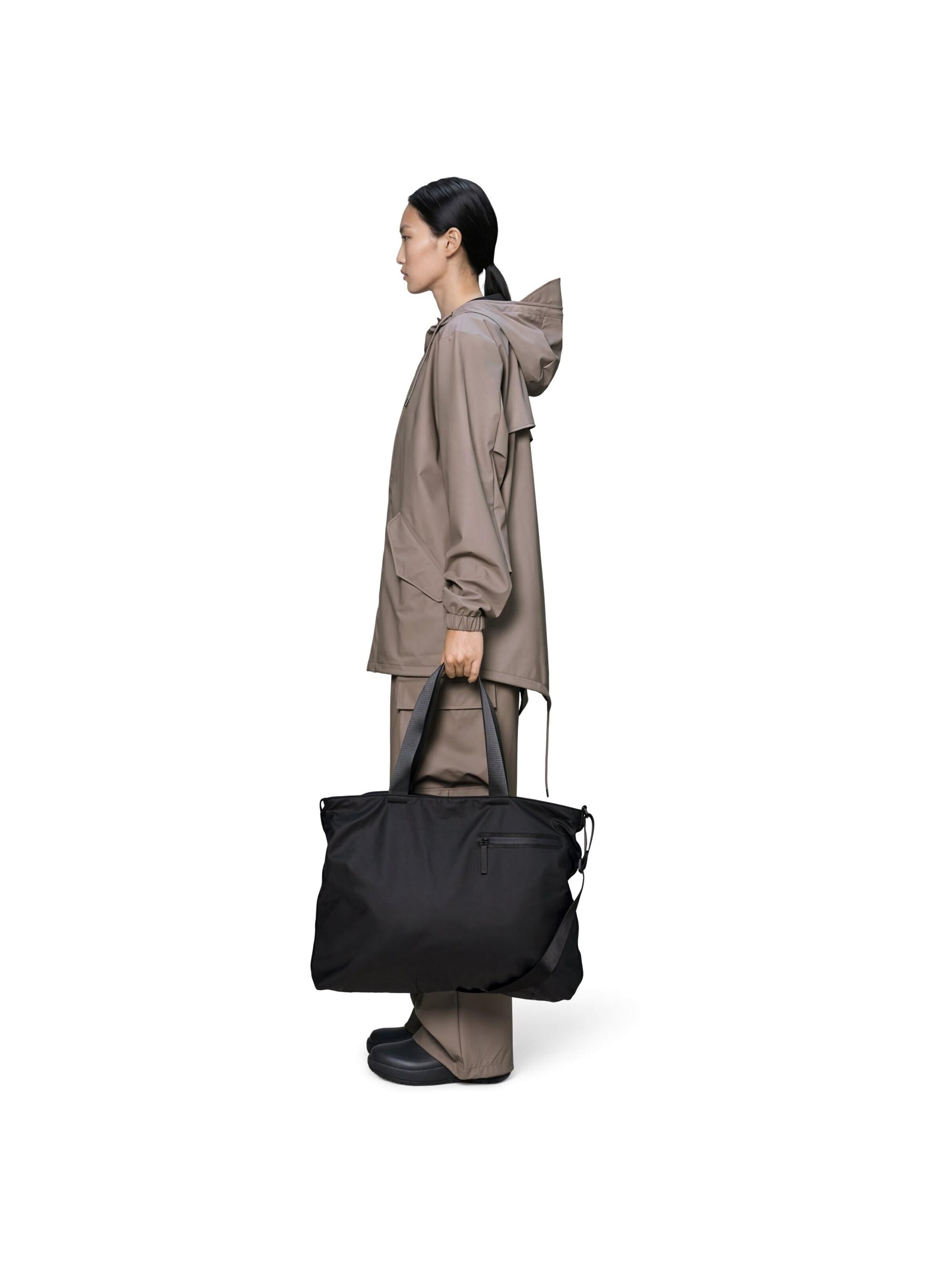 RAINS Shopper 'Dash' in Black
