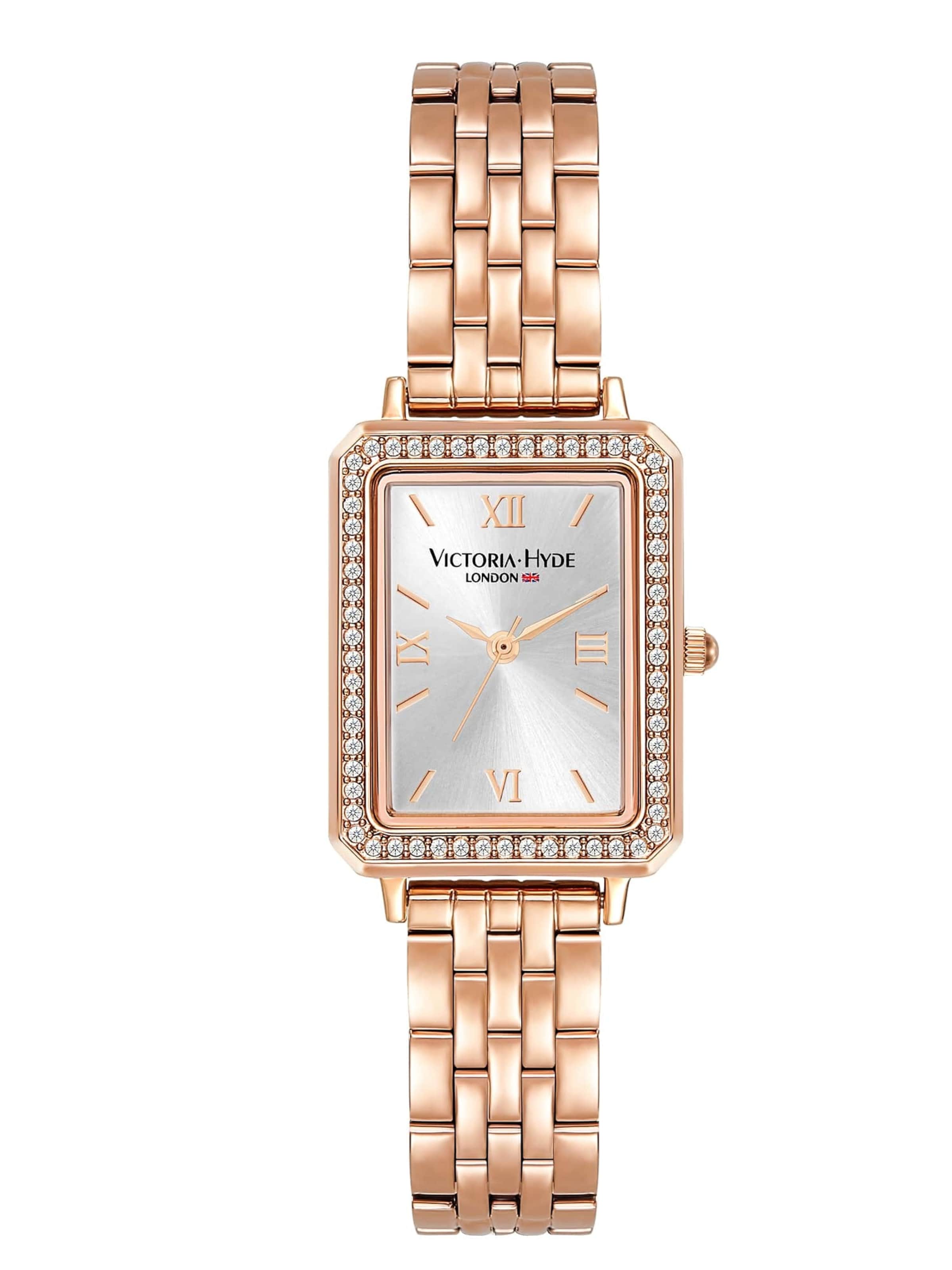 Victoria Hyde - Relógios analógicos 'Westminister' em ouro: frente