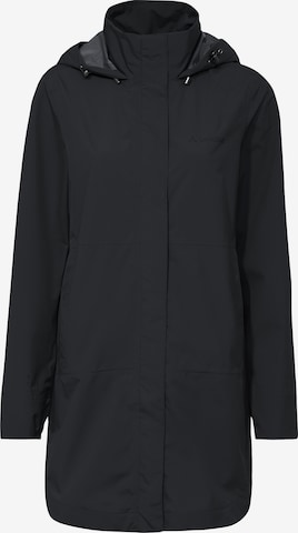 VAUDE Outdoor Coat 'Mineo' in Black: front