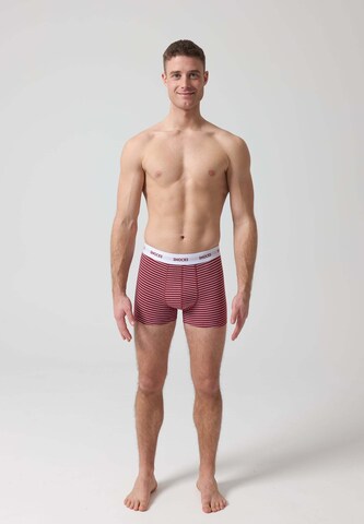 SNOCKS Boxer shorts in Red