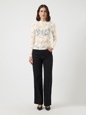 Camicia da donna 'YASLacey' di YAS in beige