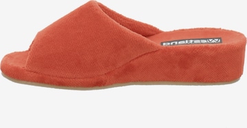 Westland Slippers 'Marseille' in Orange: front