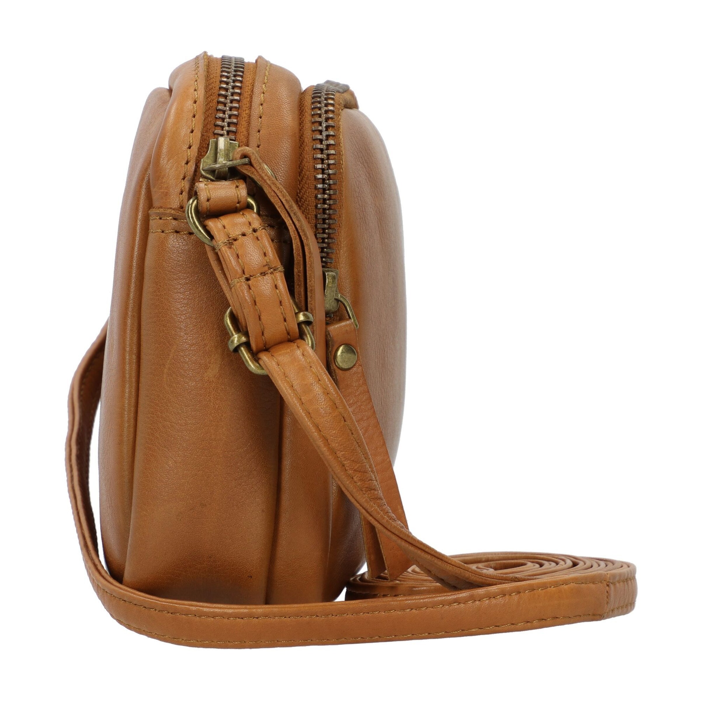 GREENBURRY Schoudertas 'Colombiana' in Bruin