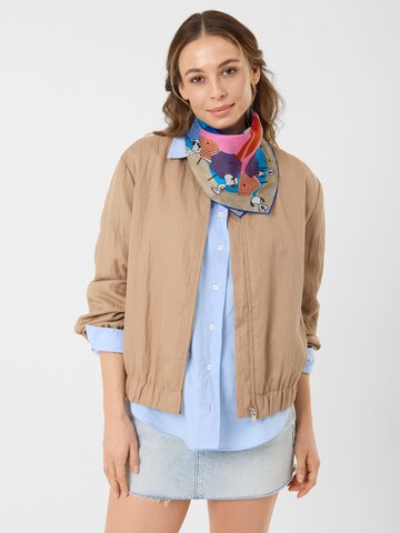 Foulard 'J’ADORE LA PLAGE' CODELLO en mélange de couleurs : devant