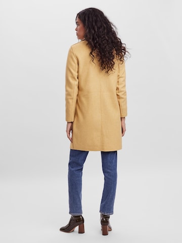 VERO MODA Between-Seasons Coat 'Paula' in Brown