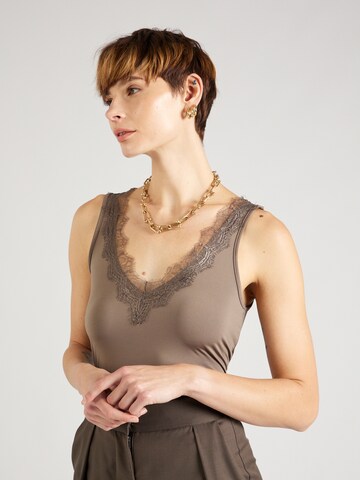 rosemunde Top in Brown: front