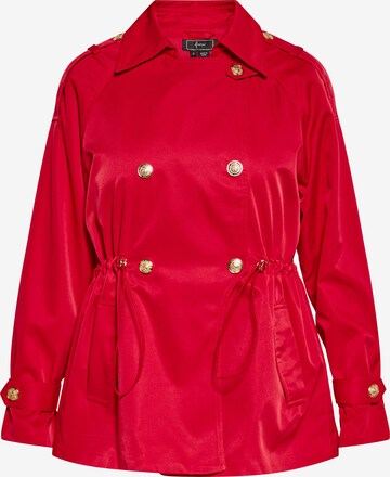 faina Between-season jacket in Red: front