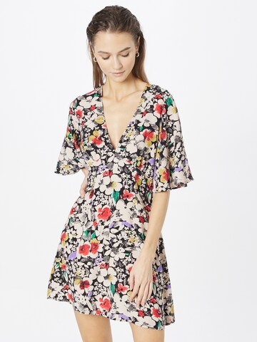 Nasty Gal Dress in Mixed colors: front