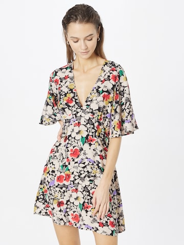 Robe Nasty Gal en mélange de couleurs : devant