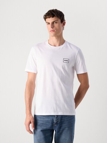 HUGO Футболка 'Dugopak' в Белый