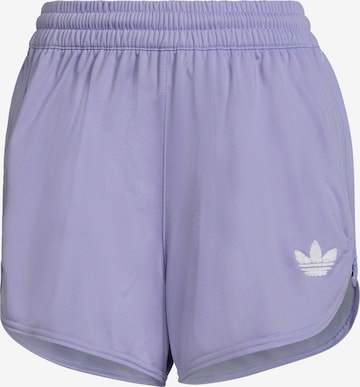 ADIDAS ORIGINALS - regular Pantalón en lila: frente