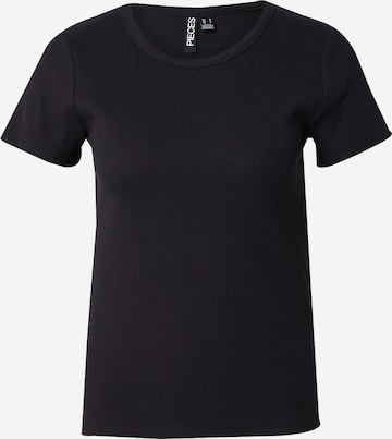 PIECES T-Shirt 'PCMay' in Schwarz: Vorderseite
