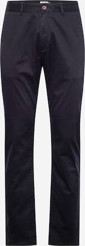 FARAHregular Chino hlače 'Elm' - crna boja: prednji dio