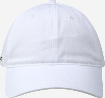 Casquette LACOSTE en blanc