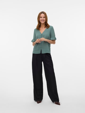 VERO MODA Bluse in Grün