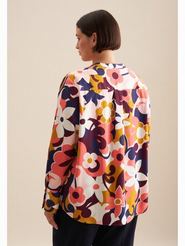 Chemisier 'Schwarze Rose' SEIDENSTICKER en rose