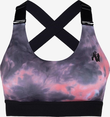 Reggiseno sportivo 'Colby' di Gorilla Wear in colori misti: frontale
