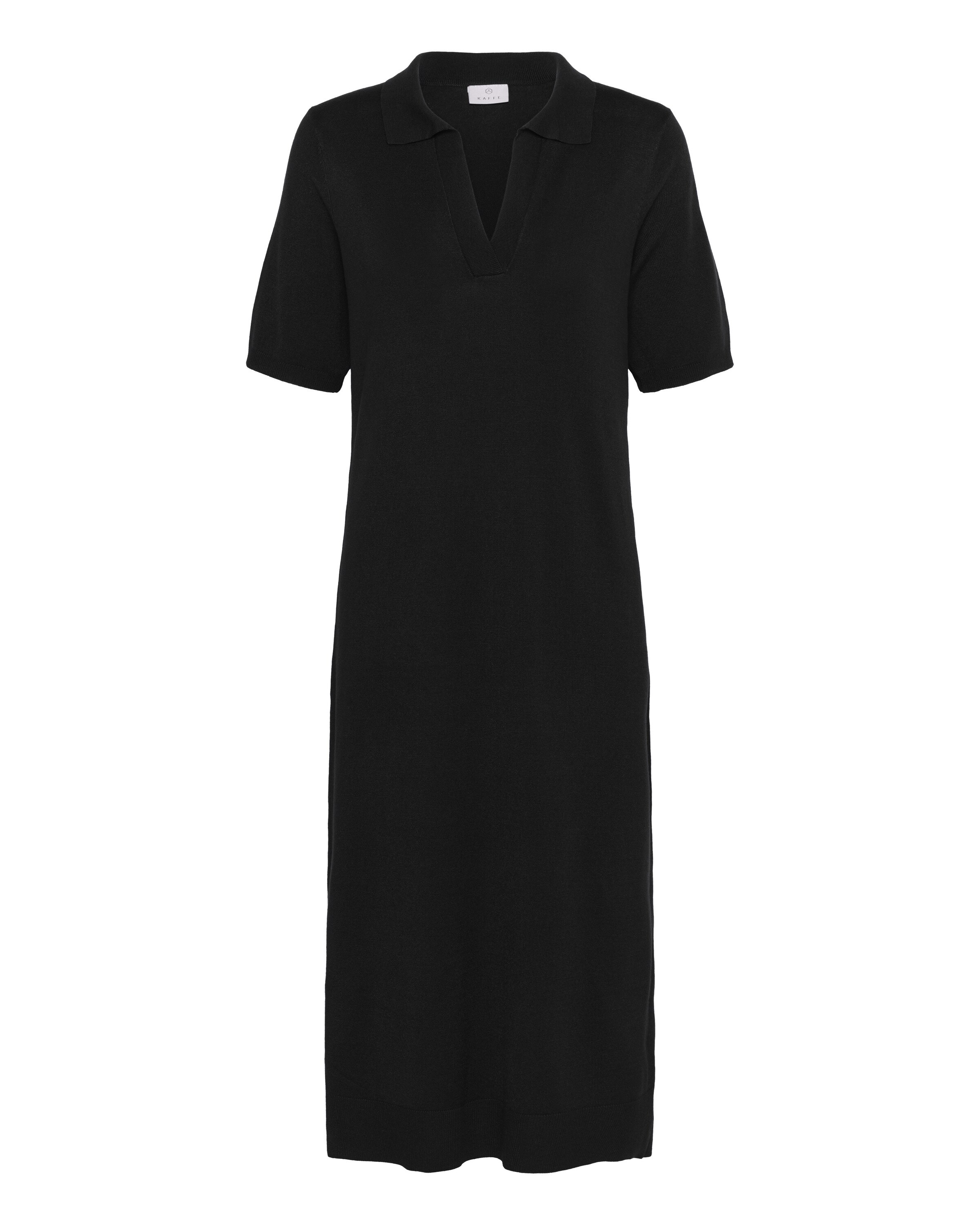 Kaffe Kleid 'Lizza' in Schwarz: Vorderseite