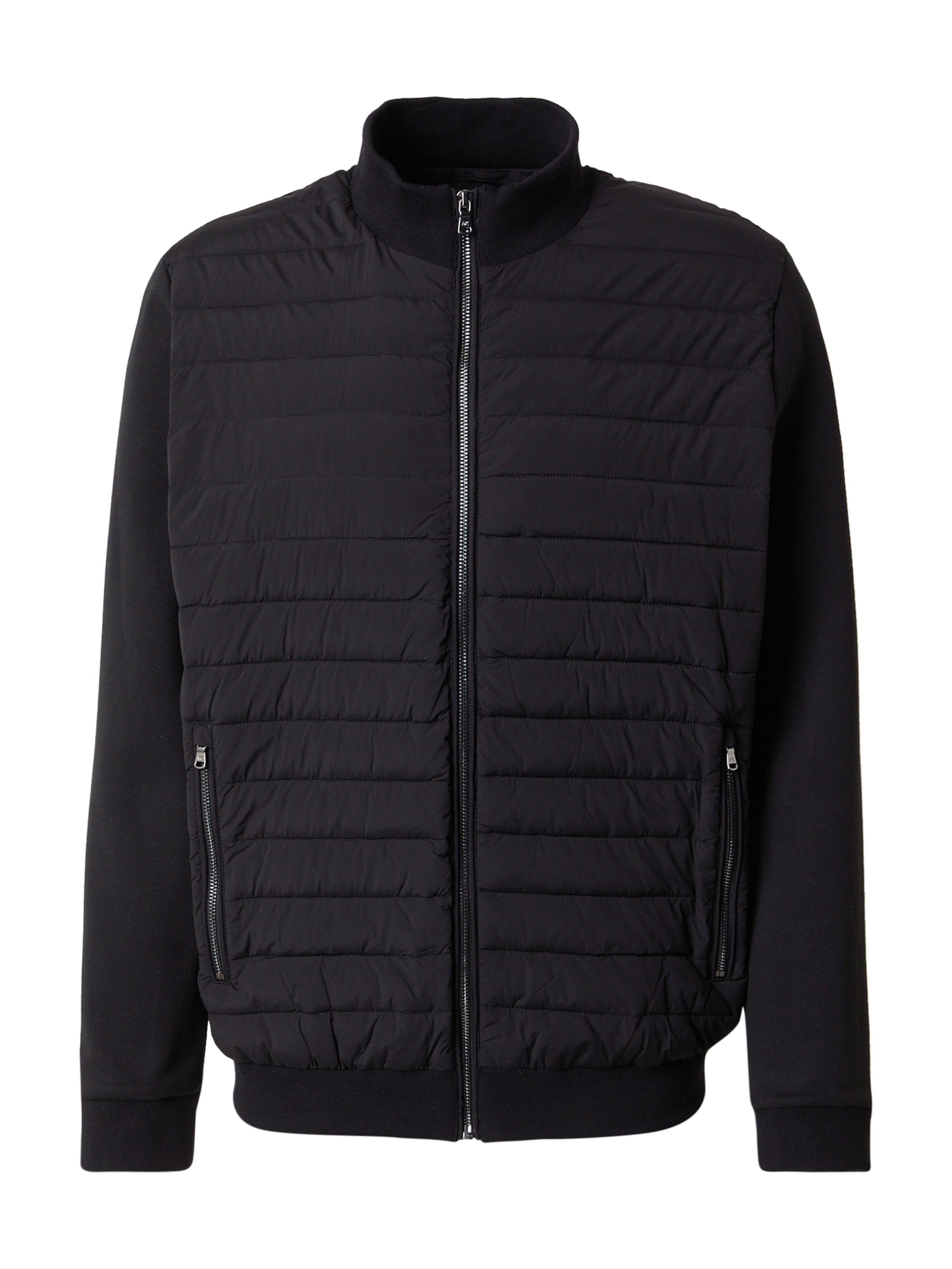 Geacă de primăvară-toamnă 'THURSO' de la Michael Kors pe negru: față