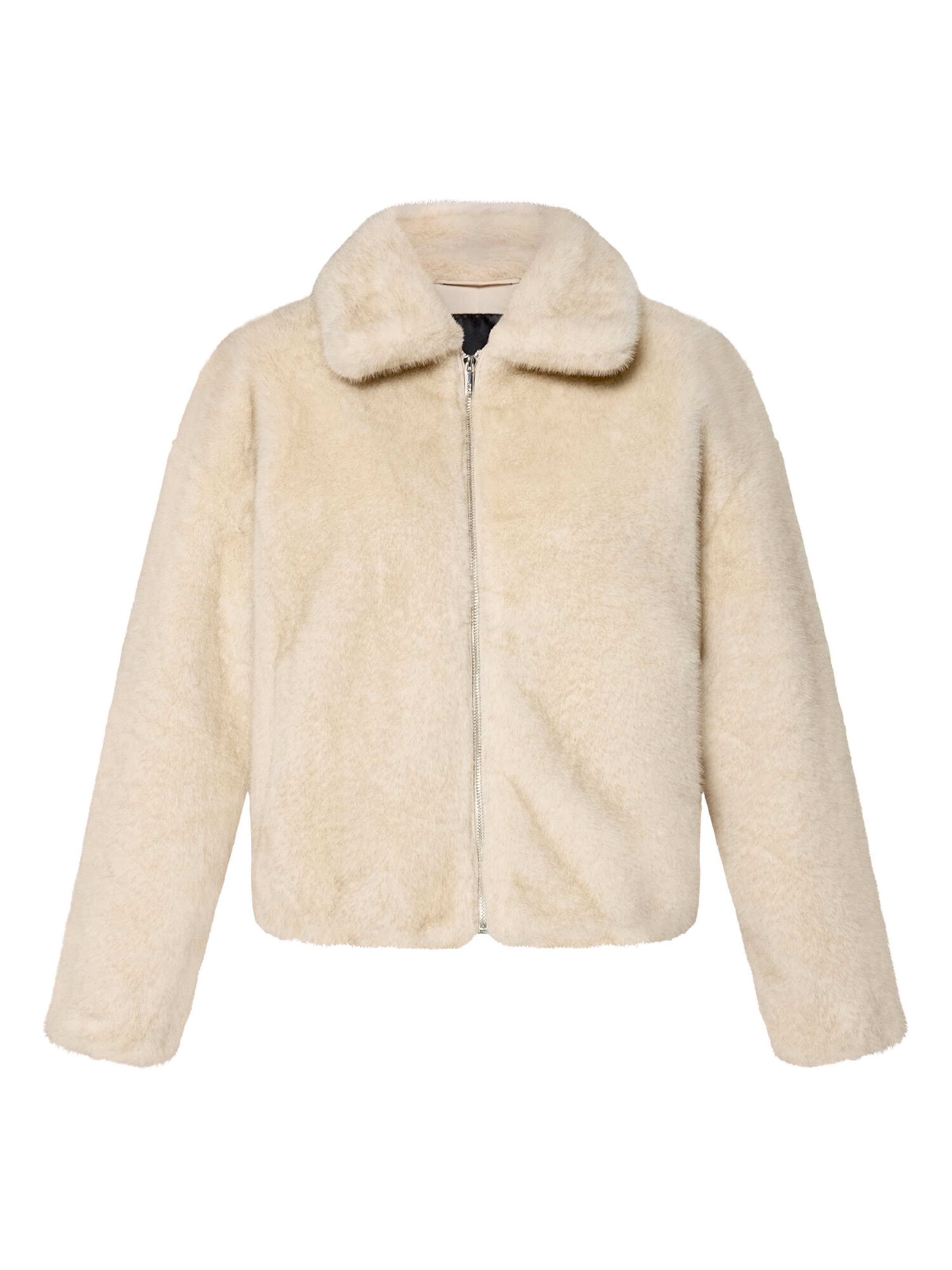 Giacca di mezza stagione di zero in beige: frontale