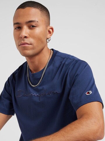 Maglietta di Champion Authentic Athletic Apparel in blu