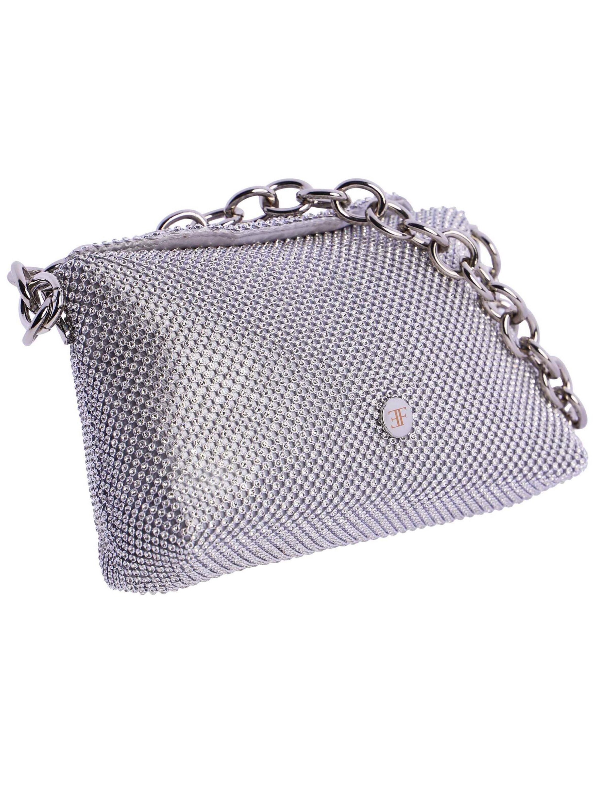 eferri - Bolso de hombro en plata
