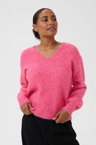 Pull-over 'Sarla ' Kaffe en rose : devant