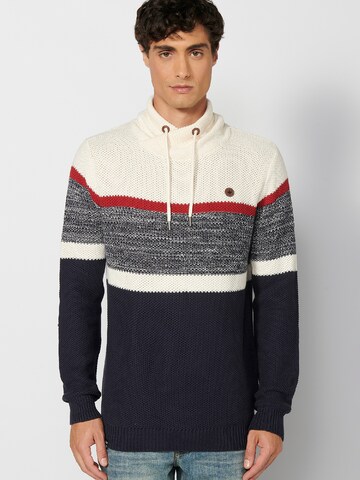 KOROSHI Sweater in Blue: front