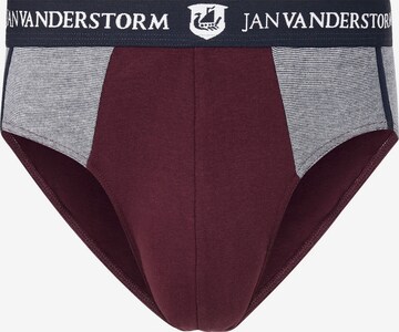 Jan Vanderstorm 2er Pack Slip ' Dix ' in Rot