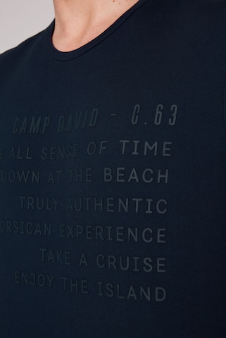 CAMP DAVID Shirt in Blue