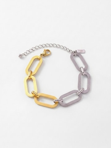 DNSK Copenhagen - Pulsera 'SELMA' en oro: frente