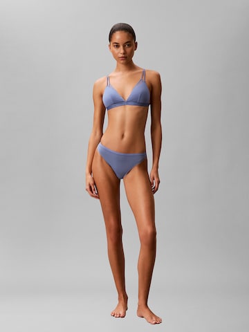 Triangle Soutien-gorge Calvin Klein en bleu