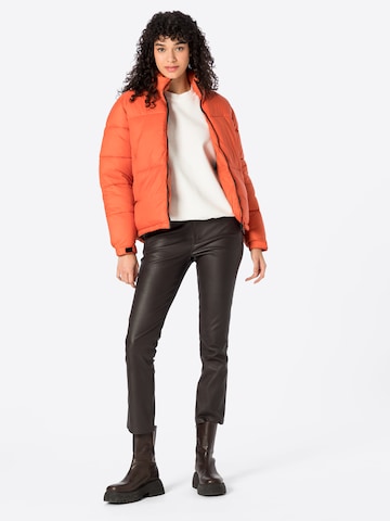 Schott NYC Winter Jacket 'Belstar' in Orange