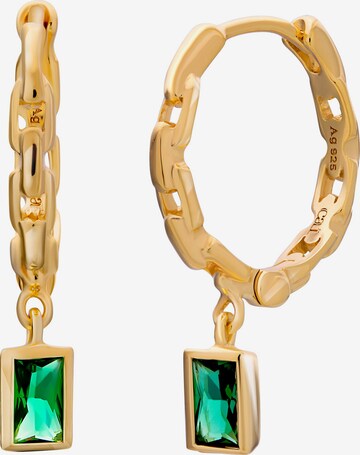 caï Earrings in Gold: front