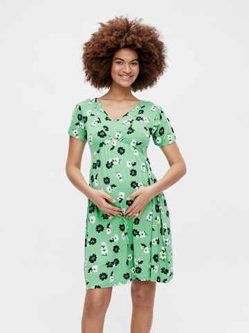 MAMALICIOUS Dress 'LOVELY NELL' in Green: front