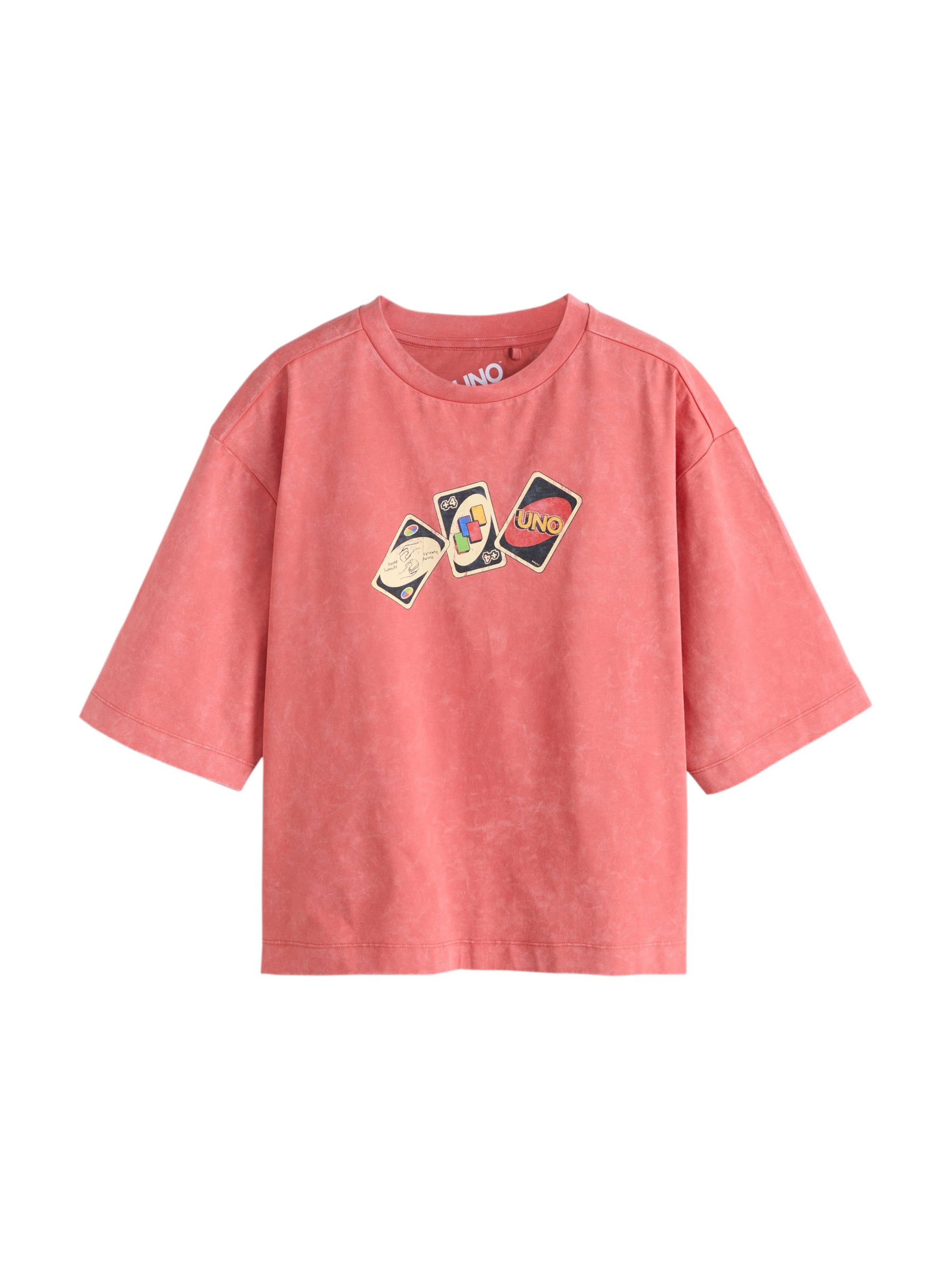 T-shirt Next en orange : devant