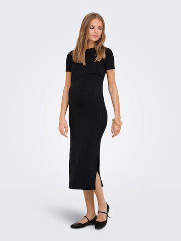 Only Maternity Dress 'OLMDandra' in Black: front