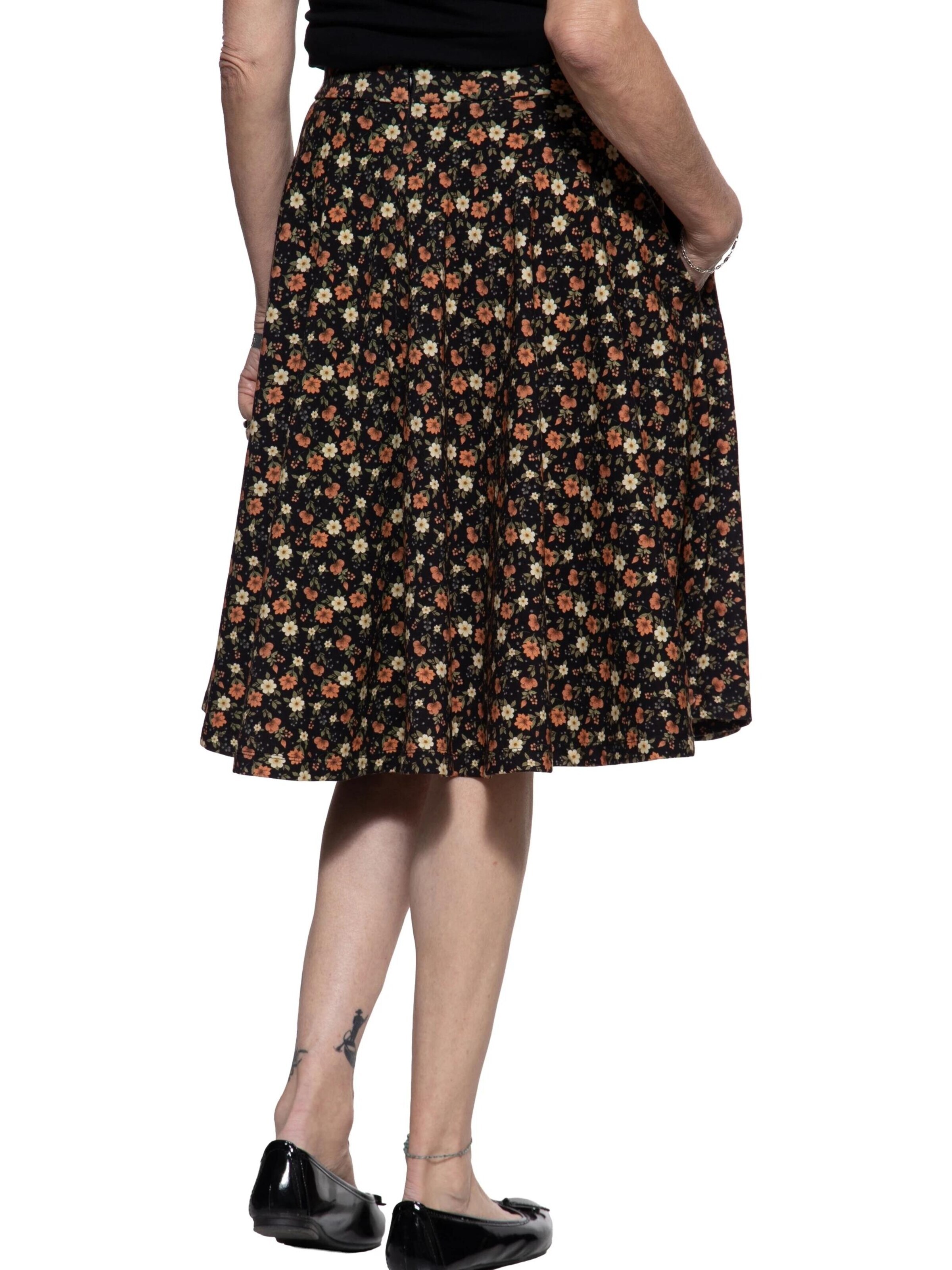 Queen Kerosin Skirt in Brown
