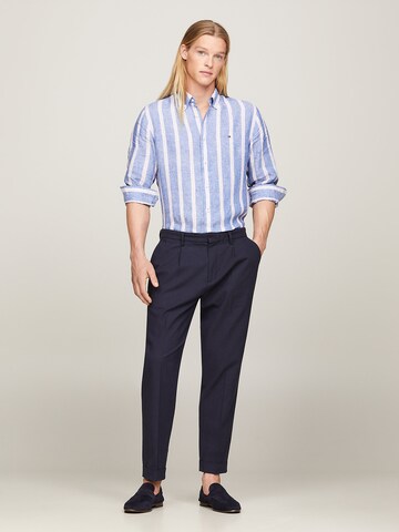 TOMMY HILFIGER Regular Fit Hemd in Blau