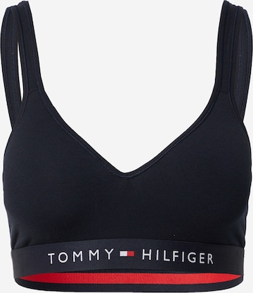 Tommy Hilfiger Underwear صدرية حمالة صدر بلون أزرق: الأمام