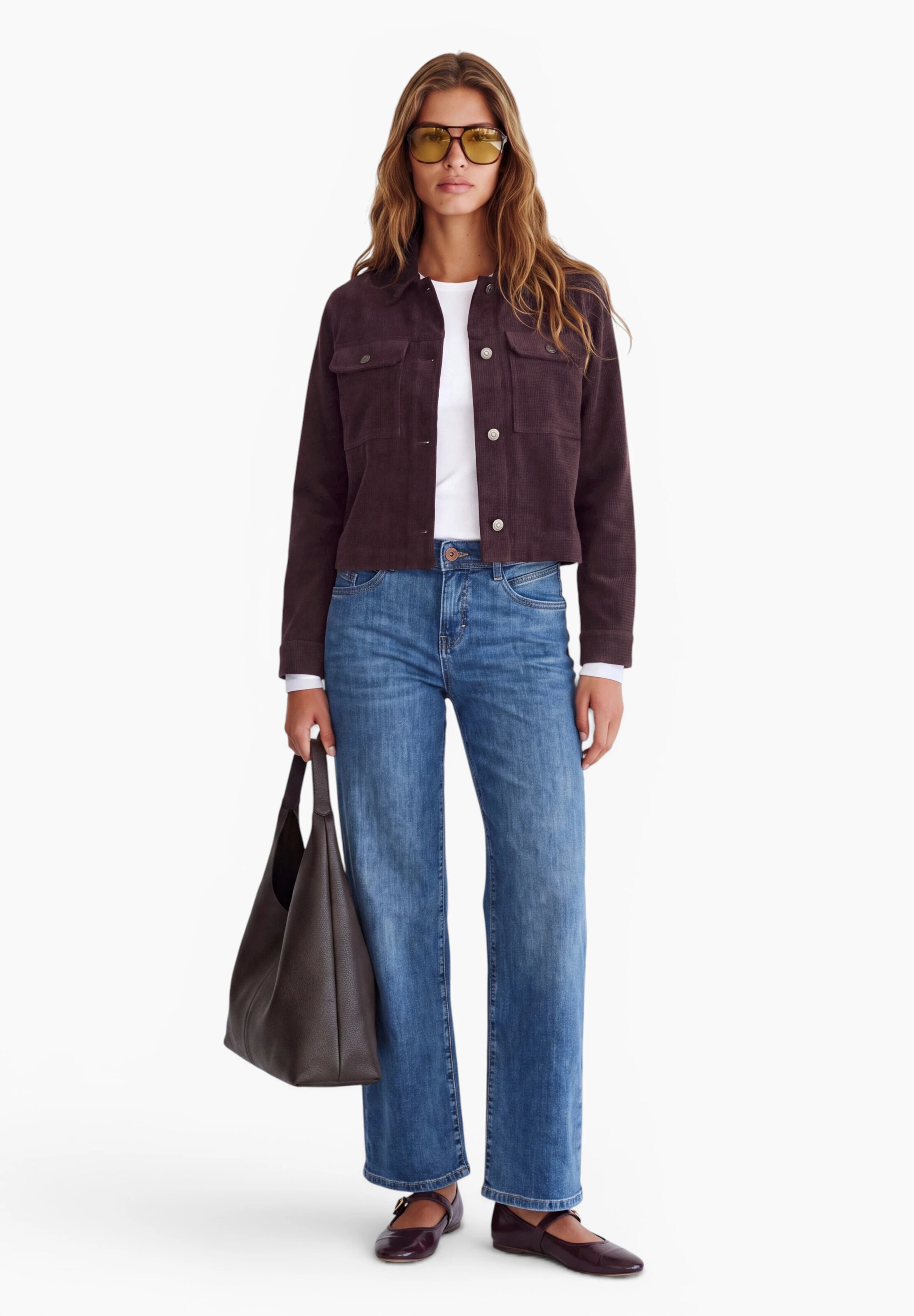 Street One Studio Between-Season Jacket in Purple