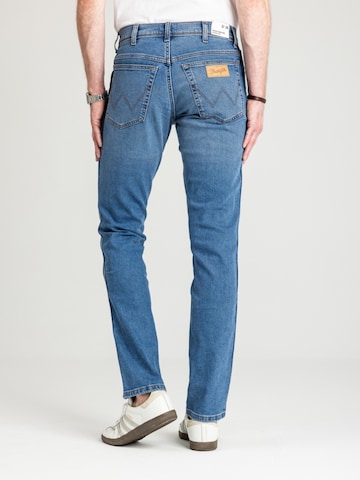 Slimfit Jeans 'TEXAS SLIM THE MARVERICK 112330696' di WRANGLER in blu