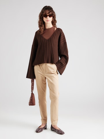 Coupe slim Pantalon chino 'Days' b.young en beige