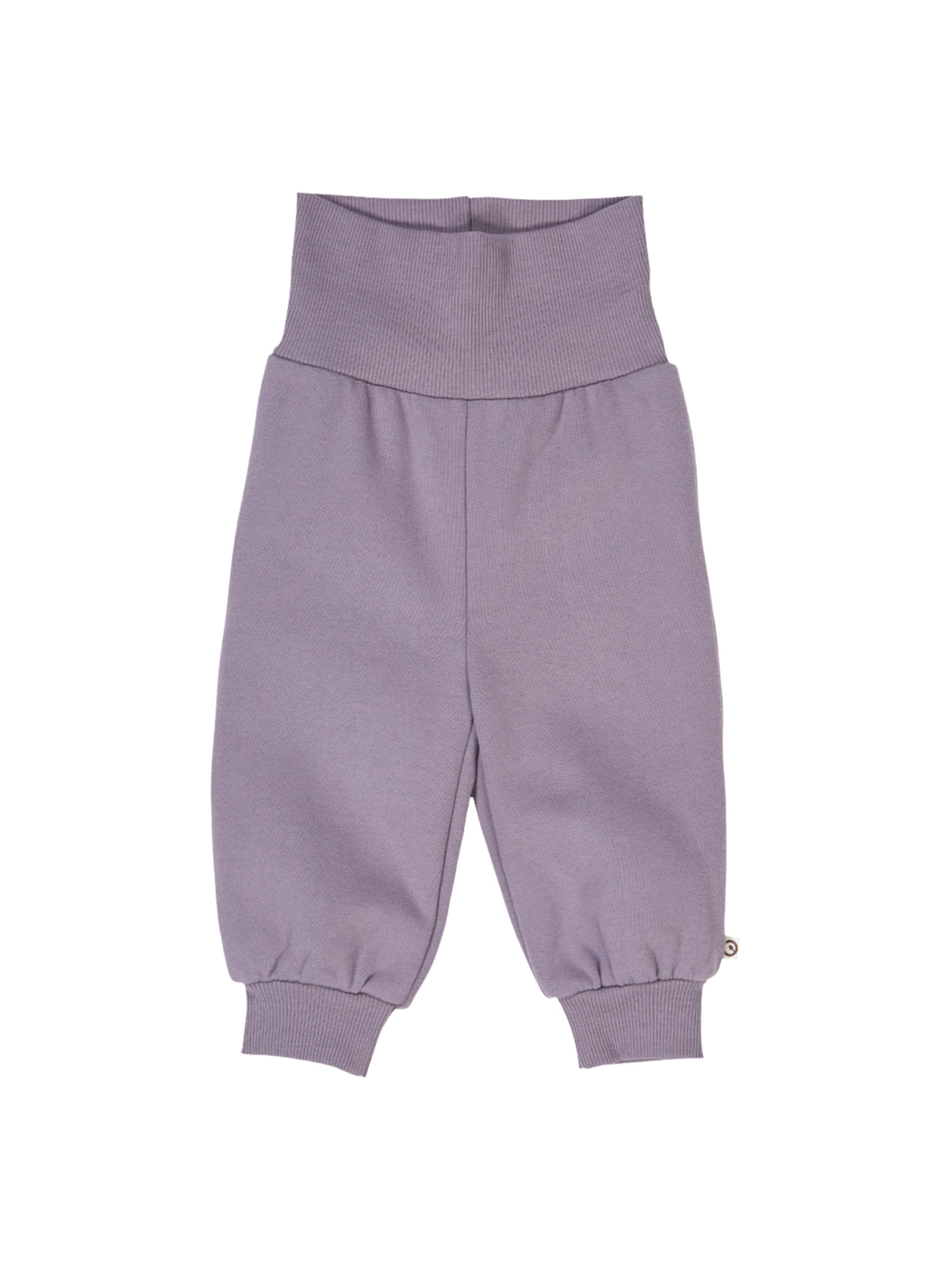 Müsli by GREEN COTTON - Regular Calças em roxo: frente